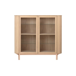 MALLI 138 HIGHBOARD - EGETRÆ FINÉR/MASSIV - MÅL: 139 X 128 X 46 CM. - FLERE VARIANTER